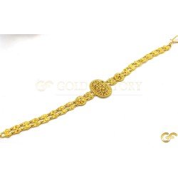 Beautiful Traditional Style Stamped 916 Bracelet