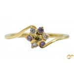 Floral 18ct Gold Ring