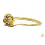 Floral 18ct Gold Ring