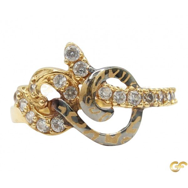 Twisting 18ct Gold Ring