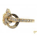 Twisting 18ct Gold Ring