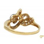 Twisting 18ct Gold Ring