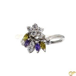 18ct White Gold Ring