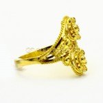 Beautiful Asymmetric 22ct Gold Ring