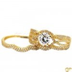 Intricate Gold Ring Set