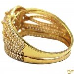 Intricate Gold Ring Set