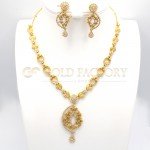 Antique Style 22ct Gold Necklace Set