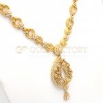 Antique Style 22ct Gold Necklace Set