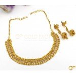 Elaborate Collar Style 22ct Yellow Gold Necklace Set