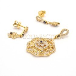 22ct Gold Pendant Set