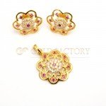 22ct Gold Pendant Set