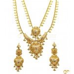 Stunning Traditional Double Chain Style Rani Haar Set