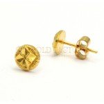 Lovely Beautiful Yellow Metal Studs