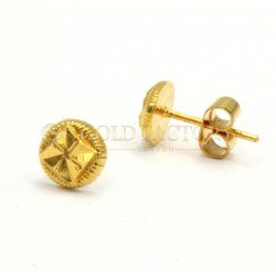Lovely Beautiful Yellow Metal Studs