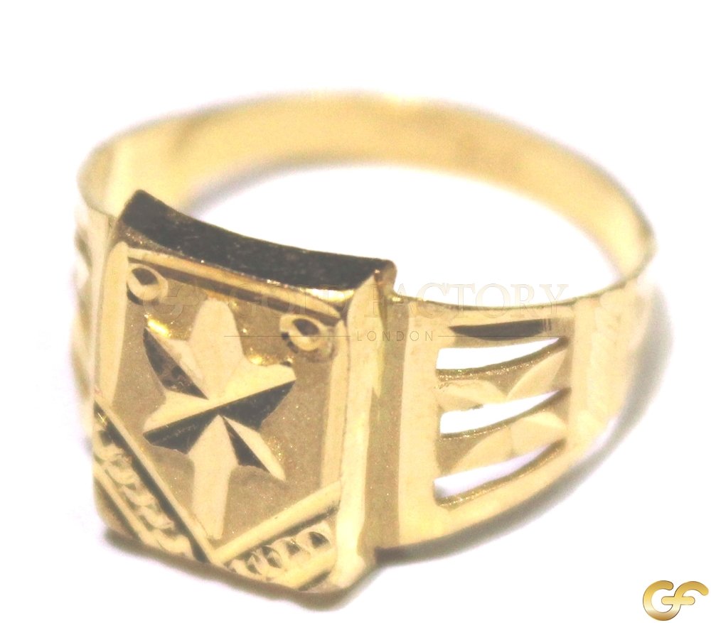 Star Design Baby Ring