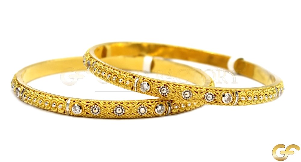 22ct Single Bangle