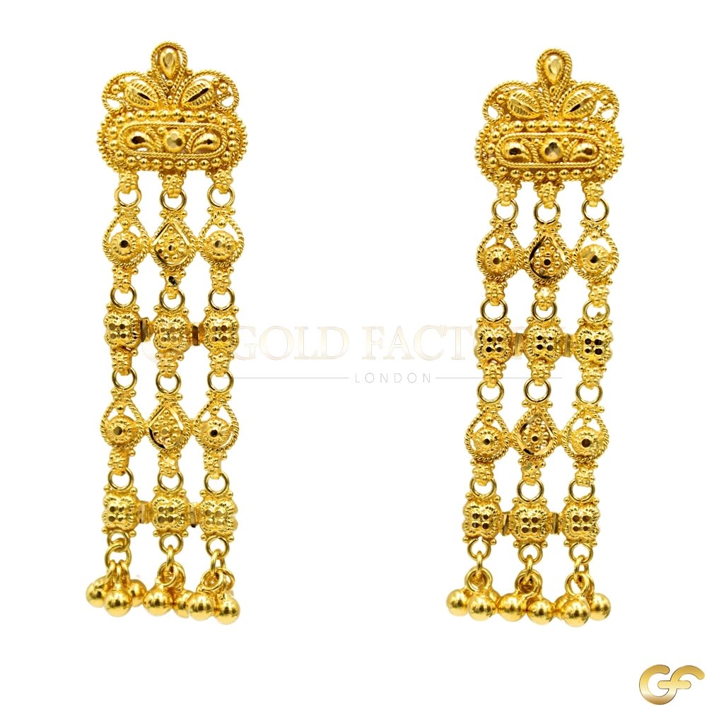 Beautiful Long Drop Earrings