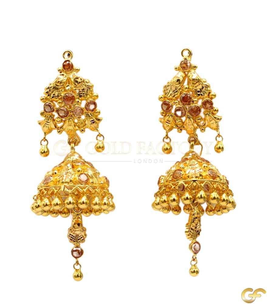 Lovely 22ct Gold Earrings