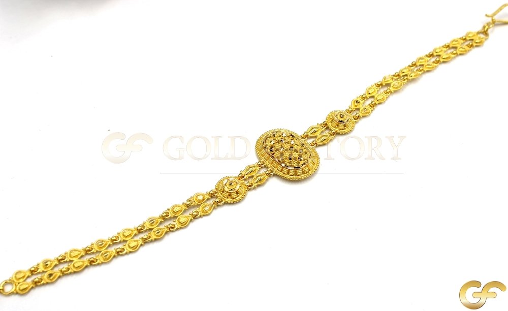 Beautiful Traditional Style Stamped 916 Bracelet