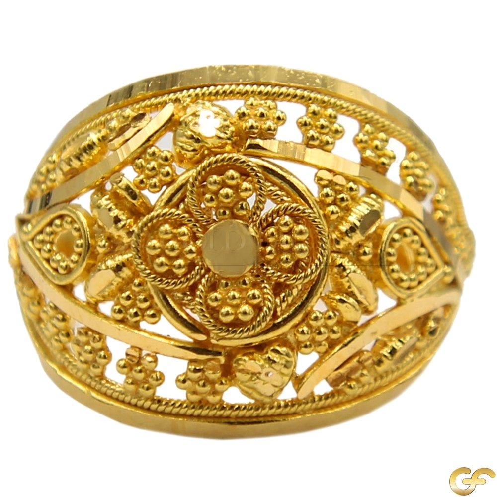 22ct Gold Ladies Ring